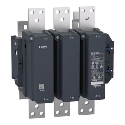 Schneider LC1F Contactor - TeSys F, 1250A, 3P