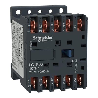 Schneider LC1K Contactor - TeSys K, 3P, 230V