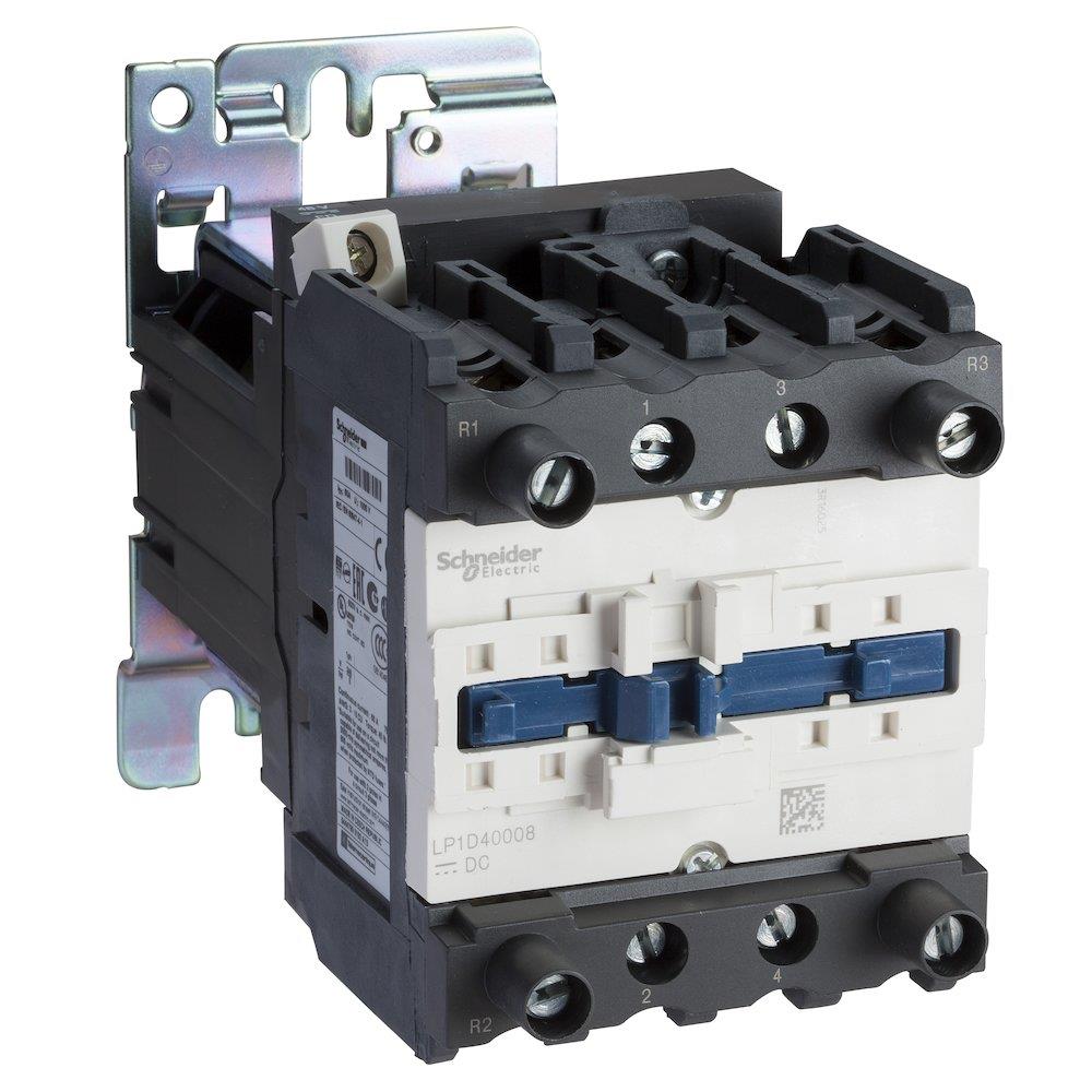 Schneider LP1D Contactor - TeSys D, 65A, 4P