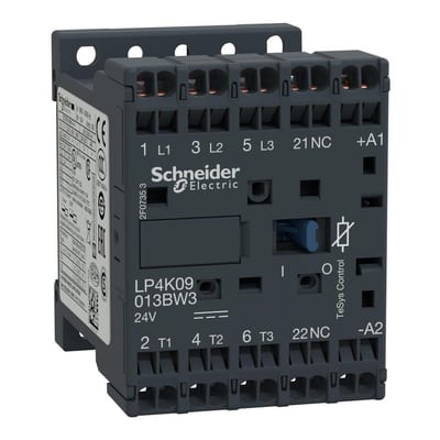 Schneider LP4K Contactor - TeSys K, 24 DCV 3389110242393