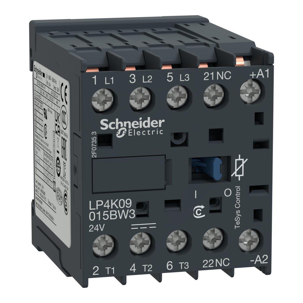 Schneider LP4K Contactor - TeSys K, 24 DCV 3389110499896