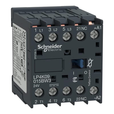 Schneider LP4K Contactor - TeSys K, 24 DCV 3389110499896