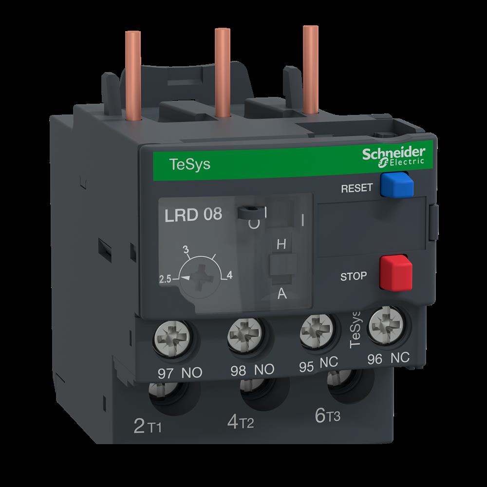 Schneider LR3D Thermal Relay - TeSys D, 2,5 - 4A 3389110378177