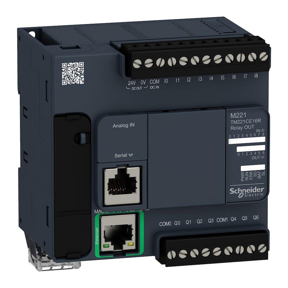 Schneider Modicon TM221 Controller - 230V, 9, 7, 2