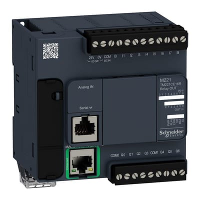 Schneider Modicon TM221 Controller - 230V, 9, 7, 2