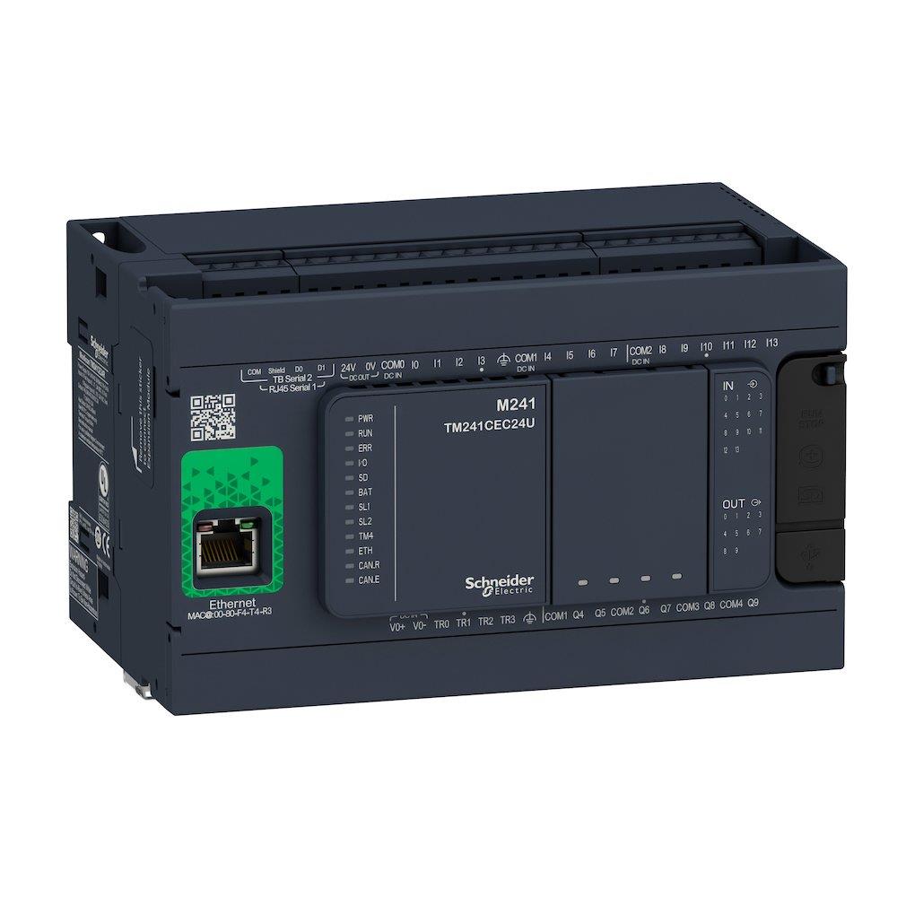 Schneider Modicon TM241 Controller - 230V, 14, 4