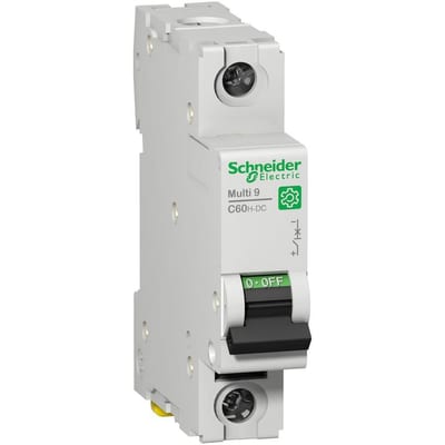Schneider MULTI9 C60H-DC Circuit breaker - MULTI9 C60, 3A, 2P, C 3606480741609