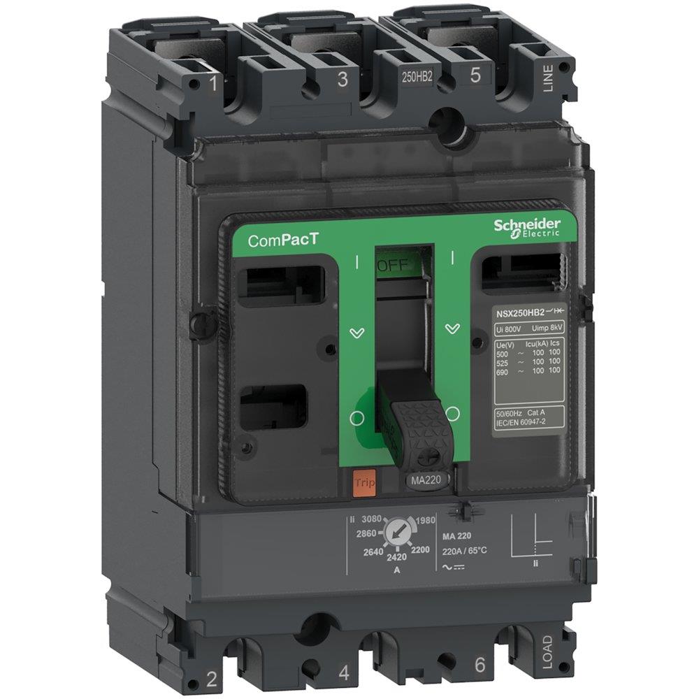 Schneider NSX100F Maximum breaker - 3606481997661