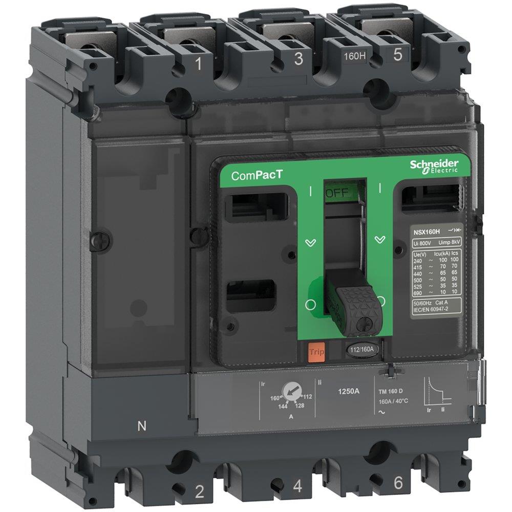 Schneider NSX100H Maximum breaker - 3606481998941