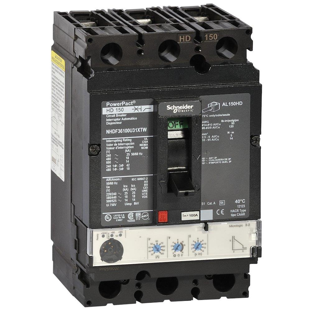 Schneider Powerpact Maximum breaker - 3606480529184