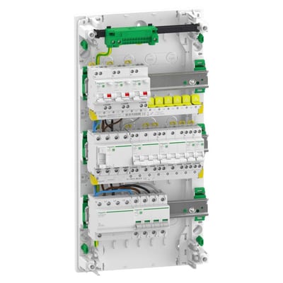 Schneider RESI9 CX Group Panel pre-assembled - 3, 1, 30 3606486403945