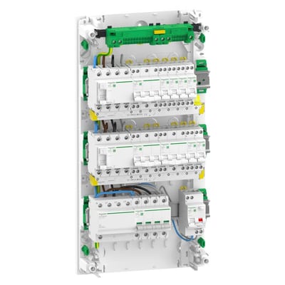 Schneider RESI9 CX Group Panel pre-assembled - 3, 2, 30 3606486403983