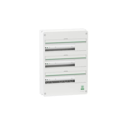 Schneider RESI9 CX Group Panel white - 3 x 18