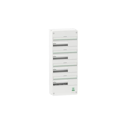 Schneider RESI9 CX Group Panel white - 4 x 13