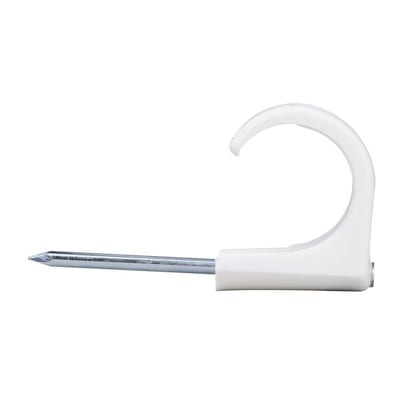 Schneider Thorsman TC Cable Clip - white, 22 - 26mm, 2,5 x 55mm