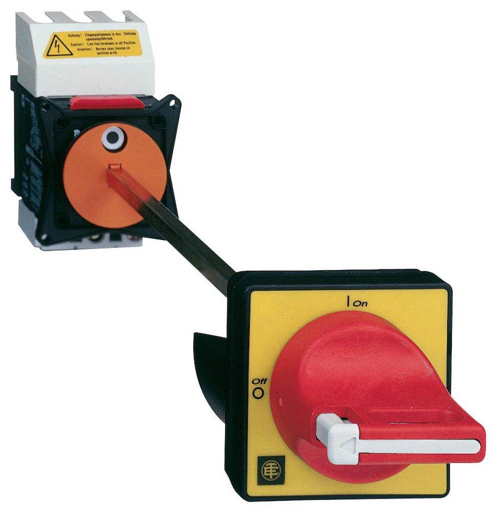 Schneider VCCD Safety Switch - TeSys Vario, 12A, 3P, red - yellow