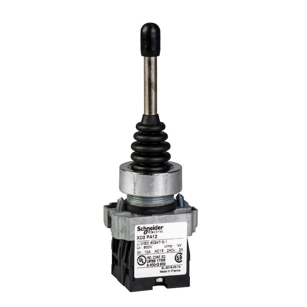 Schneider XD2 Joystick - Harmony XD2, 4 directions without spring-return, 4NO, 4PCS