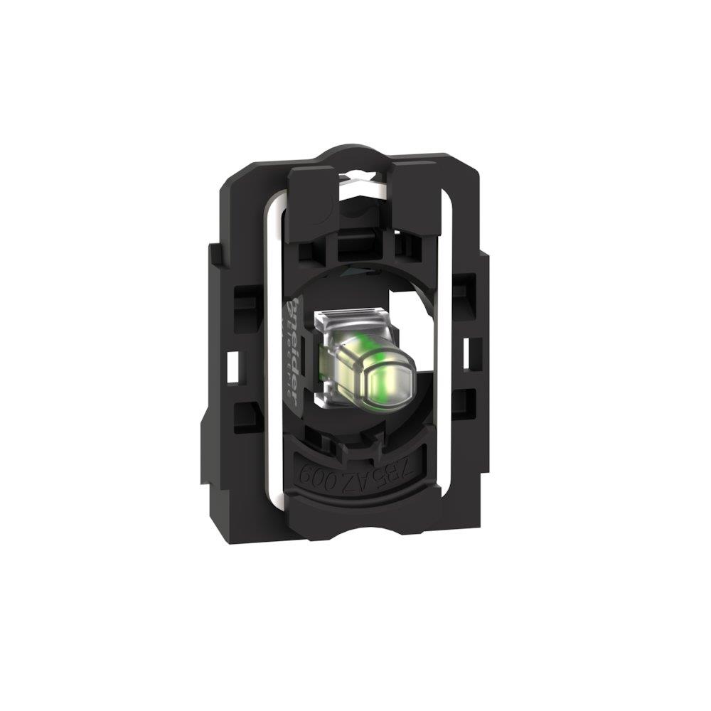 Schneider ZB5 Lamp Body with LED - Harmony XB5, white, 24-120 ACDCV