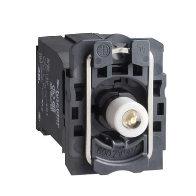 Schneider ZB5 Lamp Body with LED - Harmony XB5, white, 400 ACV