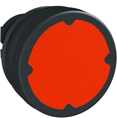 Schneider ZB5 Push Button Head with 37mm head - Harmony XB5, red