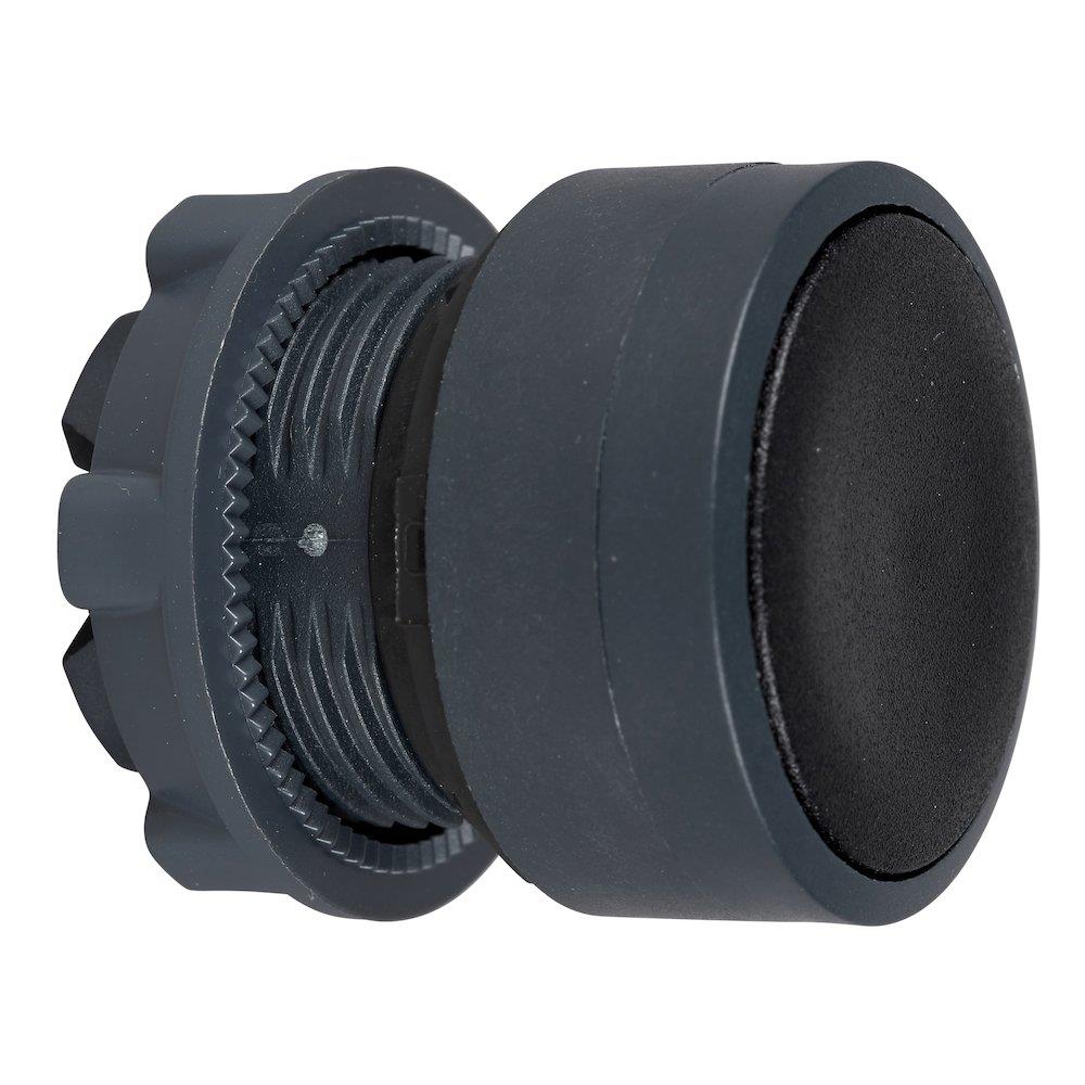 Schneider ZB5 Push Button Head with spring return - Harmony XB5, black