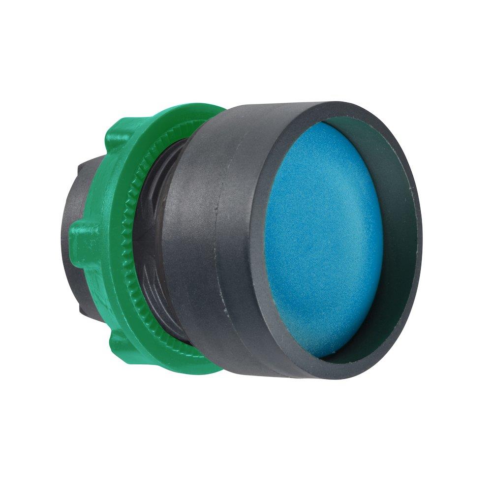 Schneider ZB5 Push Button Head with spring-return - Harmony XB5, blue
