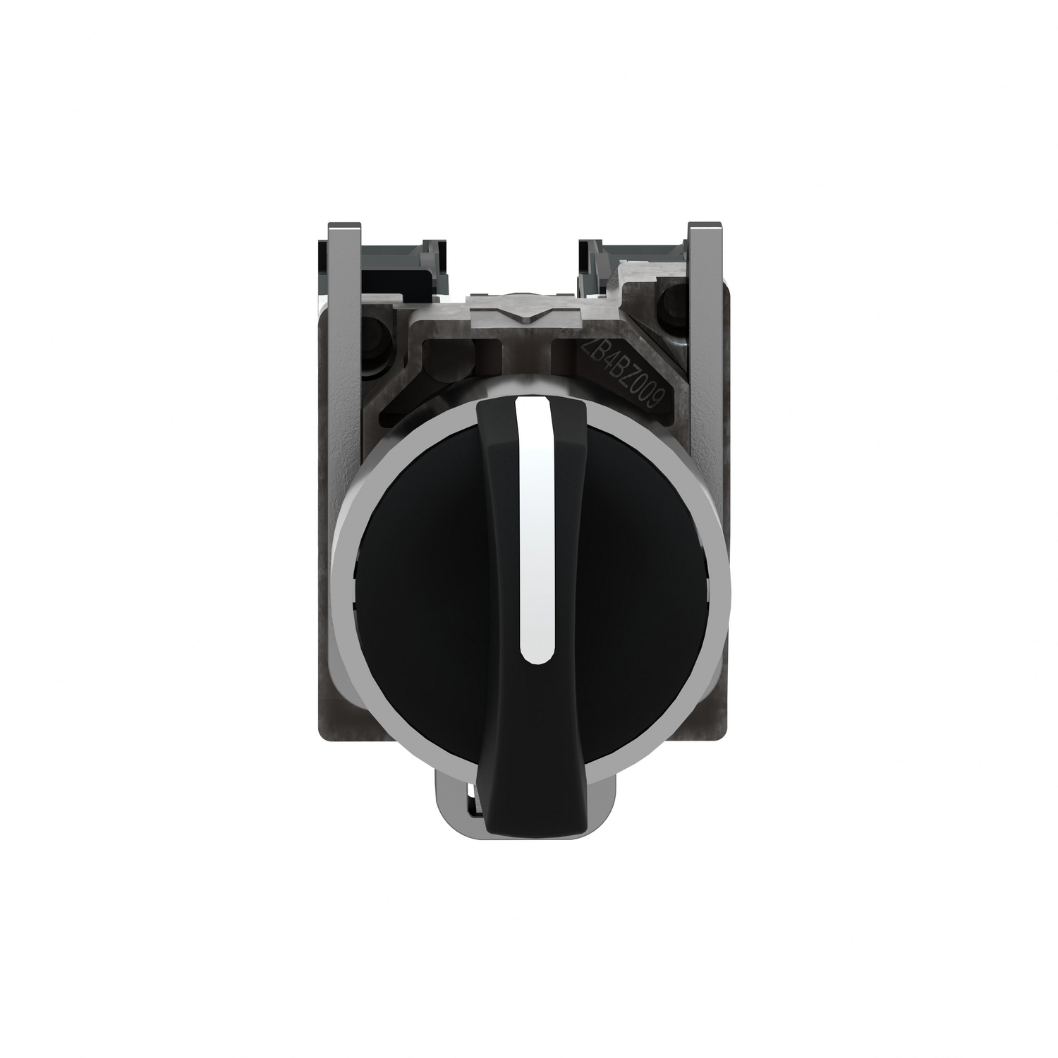 Schneider Harmony XB4 Selector Switch 3-Position 2NO Black 22mm