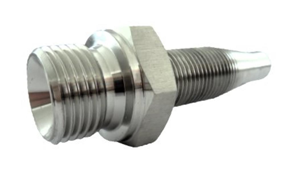 Screw coupling with external thread BSPP - 1/2", 1/2", stainless