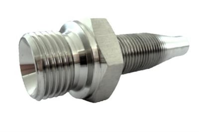 Screw coupling with external thread BSPP - 1/2", 1/2", stainless