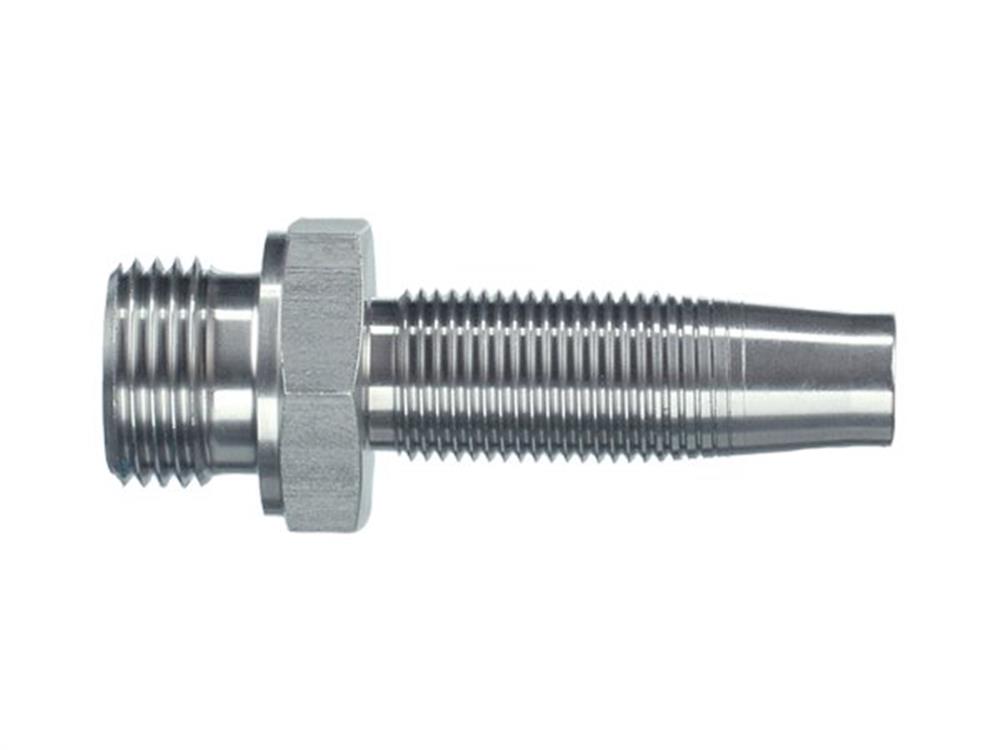 Screw coupling with external thread BSPP spuleslanger - 3/4", 3/4", acid-resistant