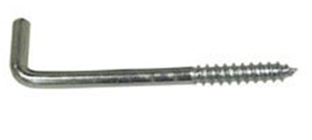 Screw Hook angled - 5mm, 100mm
