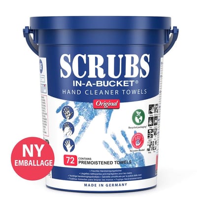 Scrubs Handcleaner Wipes Cleaning Napkin - Bucket