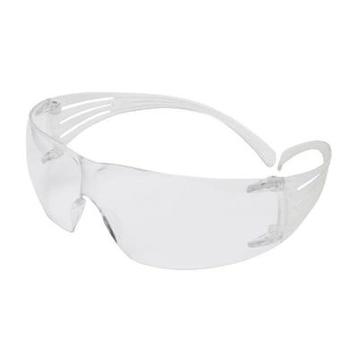 SecureFit 200 Safety Glasses - Clear, Scratch-Resistant Anti-Fog