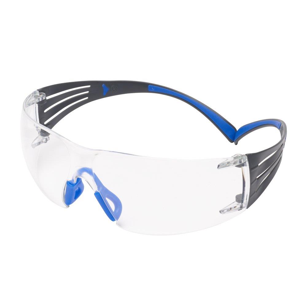 SecureFit 401 Safety Glasses, Clear Anti-scratch Anti-fog Lens, One Size