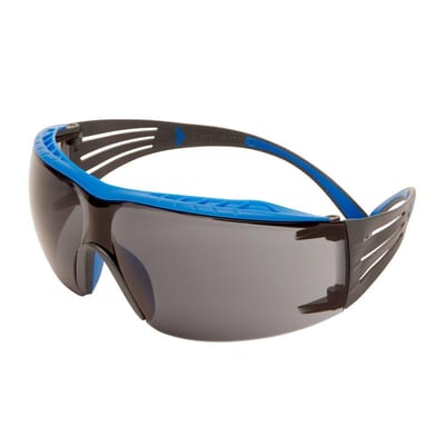 SecureFit 402 Safety Glasses one size grey scratch-resistant anti-fog SF402SGAFBLU