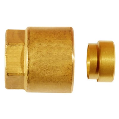 Serto SO 21 Manometer connection coupling brass - 6mm, 1/4"