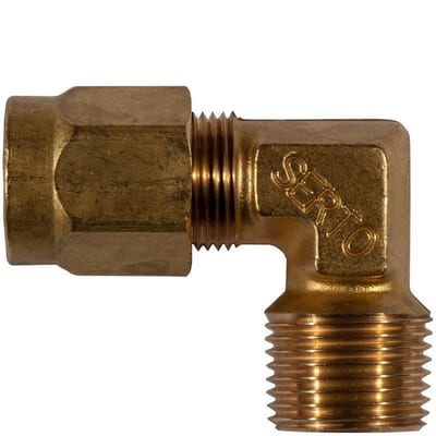 Serto SO 42421 Angle nipple brass - 6mm, 1/4", 90°