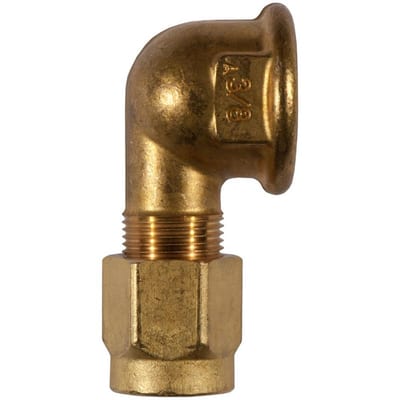 Serto SO 42521 Angle coupling brass - 8mm, 1/4", 90°