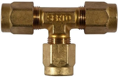 Serto SO 43021 T-Piece nipple brass - 6mm