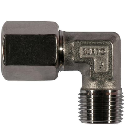 Serto SO 52421 Angle nipple AISI 316 - 8mm, 1/4", 90°
