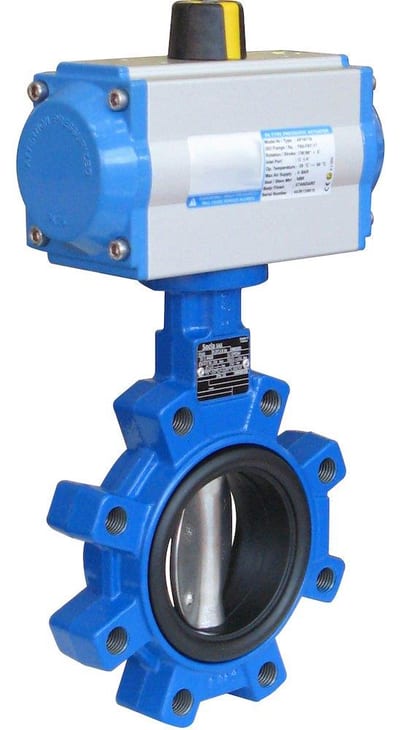 Sferaco 1131 Butterfly valve GG25/316/NBR LUG double-acting - 125, 16bar