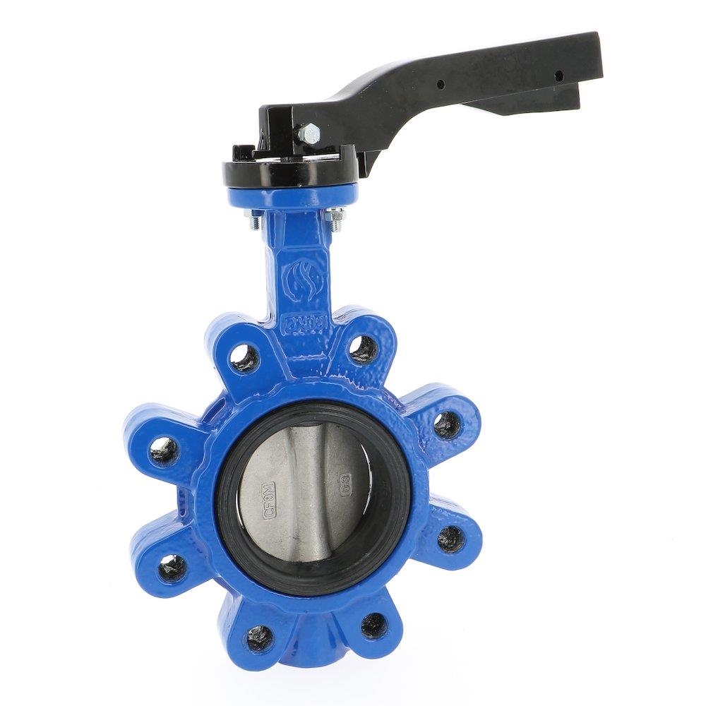 Sferaco 1131 Butterfly valve with handle LUG GG25/316/NBR - 125, 16bar, F07 - 14mm