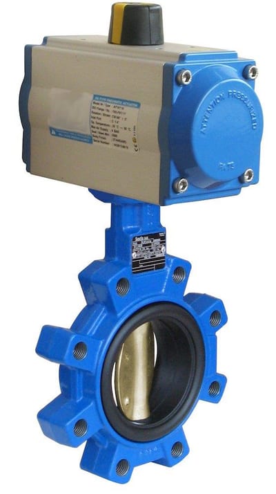 Sferaco 1170 Butterfly valve GGG40/Epoxy/EPDM Wafer double-acting - 250, 16bar