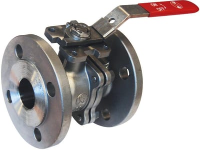 Sferaco 2-piece Ball Valve flange 316/316/PTFE - 50, 40bar, F07/14MM
