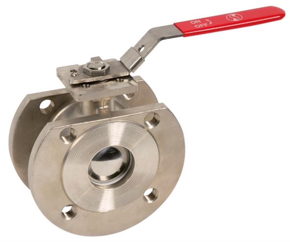 Sferaco 2-piece Ball Valve wafer 316/316/PTFE - 94", 100, 16bar, F07/17MM