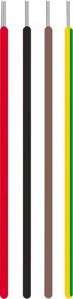 SIAF Silicone wire - 1X1,5MM2, black, Silicone