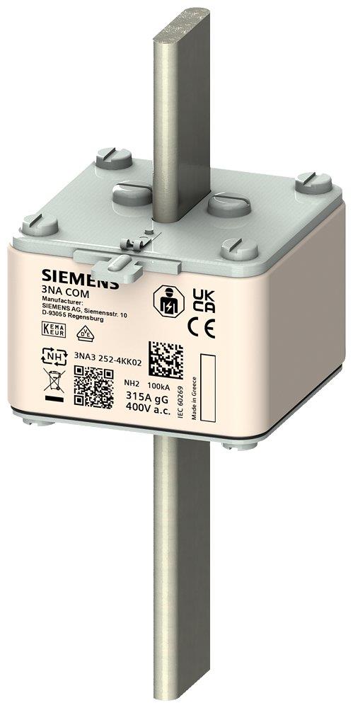 Siemens Sentron 3NA3 COM Fuse - 100A 4001869574530