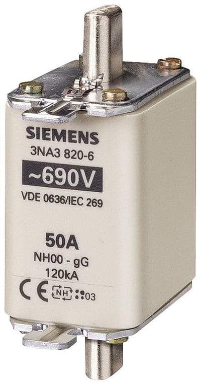 Siemens Sentron 3NA3 NH00 Fuse - 40A