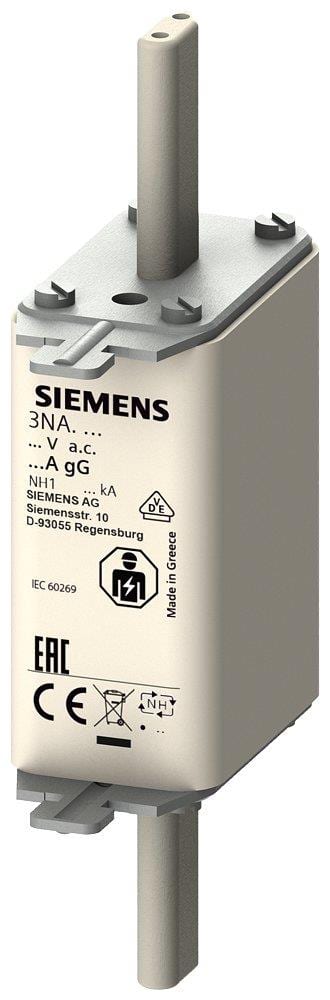 Siemens Sentron 3NA3 NH1 Fuse - 100A 4001869055916