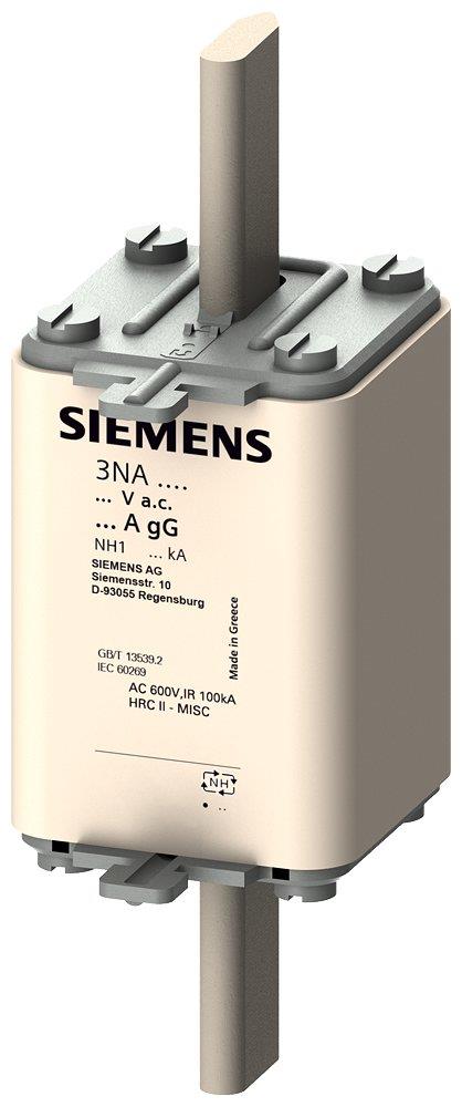 Siemens Sentron 3NA3 NH1 Fuse - 200A 4001869056005